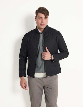 Chamarra Casual Scappino Con Bolsillos Para Hombre