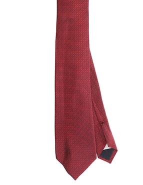 Corbata Scappino Regular De Seda Estampado Macroprint Para Hombre