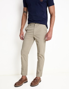 Pantalón Slim Calvin Klein De Algodón Para Hombre