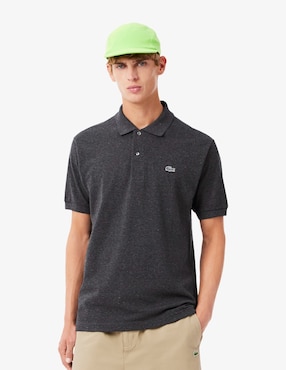 Playera Tipo Polo Lacoste Core Essentials Para Hombre