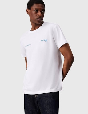 Playera Calvin Klein Cuello Redondo Para Hombre