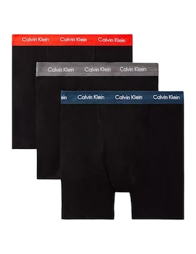 Set de bóxers brief Calvin Klein de algodón para hombre 3 piezas