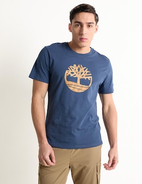 Playera Timberland Cuello Redondo Para Hombre