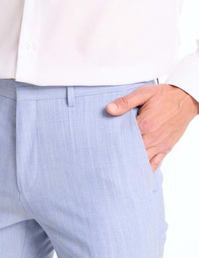 Pantalón business casual slim Hugo de lana para hombre