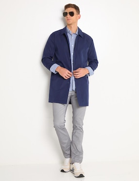 Pantalón slim Scappino de algodón para hombre