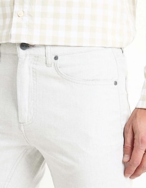 Pantalón recto Scappino de algodón para hombre