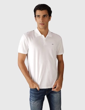 Playera Tipo Polo Calvin Klein Para Hombre