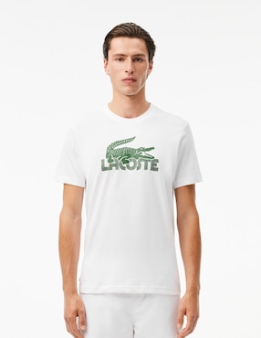 Playera Lacoste Core Performance Cuello Redondo Para Hombre