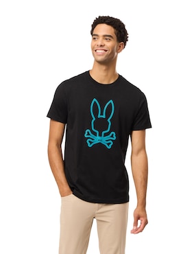 Playera Psycho Bunny Cuello Redondo Para Hombre