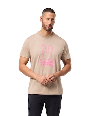 Playera Psycho Bunny Cuello Redondo Para Hombre