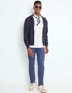 Chamarra casual Scappino con bolsillos para hombre