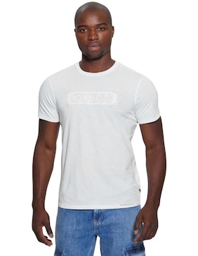 Playera GUESS Cuello Redondo Para Hombre