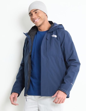 Chamarra Casual The North Face Impermeable Con Capucha Para Hombre