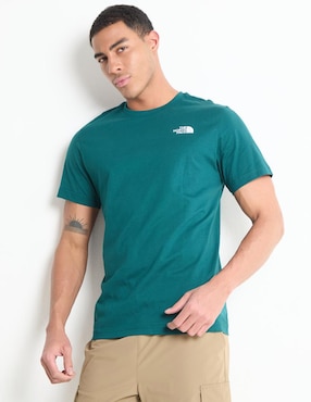 Playera The North Face Cuello Redondo Para Hombre