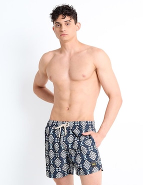 Traje de baño F**k con bolsillos para hombre