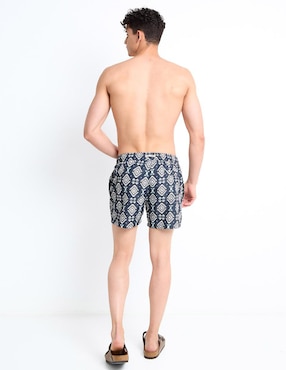 Traje de baño F**k con bolsillos para hombre