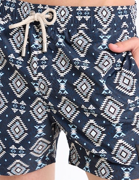 Traje de baño F**k con bolsillos para hombre