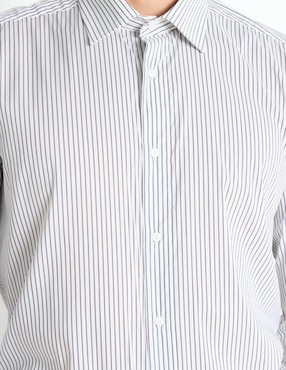 Camisa casual Scappino de algodón manga larga para hombre