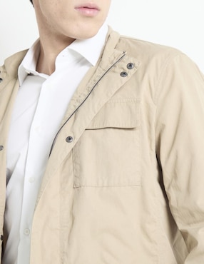 Chamarra casual Scappino con bolsillos para hombre