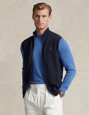 Chaleco Polo Ralph Lauren Con Bolsillos Para Hombre