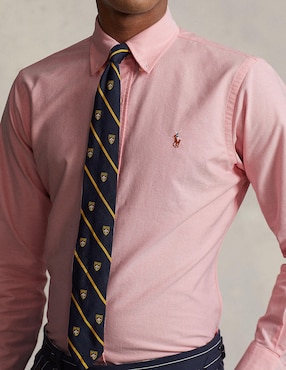 Camisa de vestir Polo Ralph Lauren de algodón manga larga para hombre