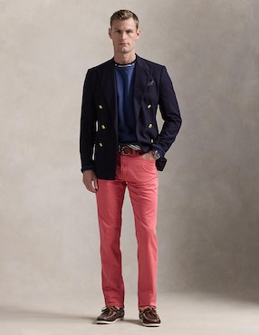 Pantalón regular Polo Ralph Lauren de algodón para hombre