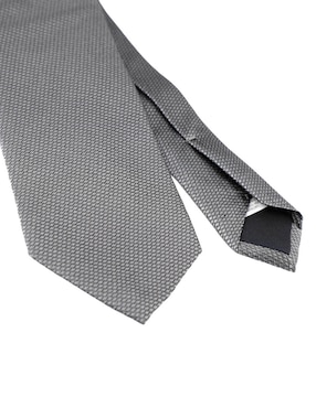 Corbata Scappino regular de seda estampado a cuadros para hombre