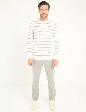 Suéter Faherty cuello redondo para hombre