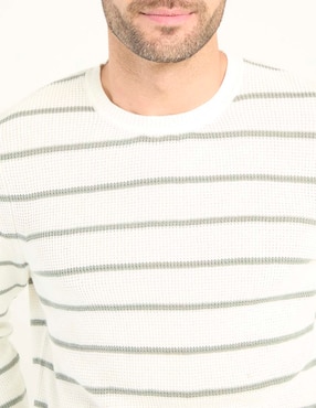 Suéter Faherty cuello redondo para hombre