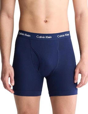 Bóxer Brief Calvin Klein De Algodón Para Hombre 3 Piezas