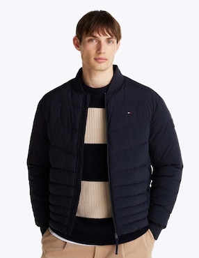 Chamarra Bomber Tommy Hilfiger Impermeable Para Hombre