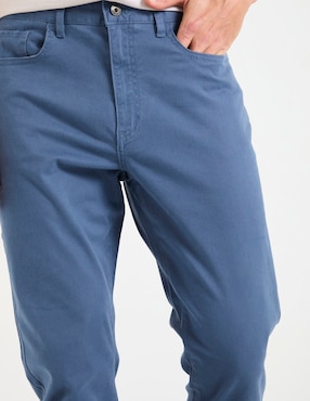 Pantalón regular Nautica de algodón para hombre