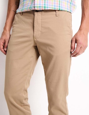 Pantalón chino regular Scappino de algodón para hombre
