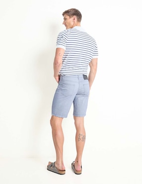 Bermuda Scappino de algodón para hombre