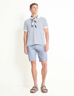 Bermuda Scappino de algodón para hombre