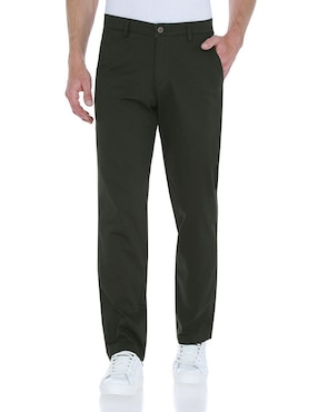 Pantalón business casual regular Scappino de algodón para hombre