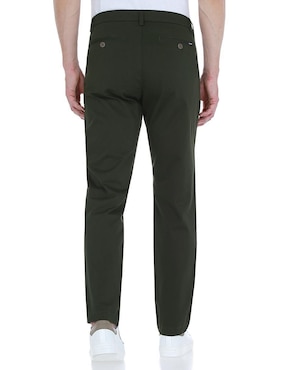 Pantalón business casual regular Scappino de algodón para hombre