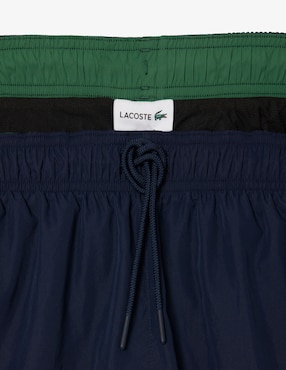 Traje de baño Lacoste con bolsillos para hombre