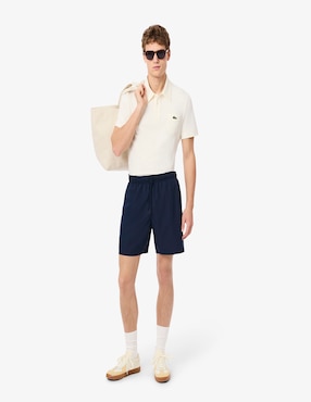 Traje de baño Lacoste con bolsillos para hombre