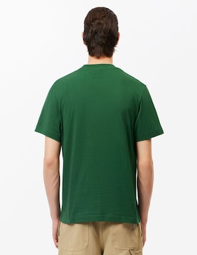 Playera Lacoste Carry over cuello redondo para hombre