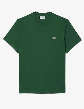 Playera Lacoste Carry over cuello redondo para hombre