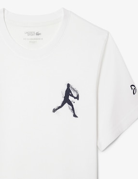 Playera Lacoste cuello redondo para hombre