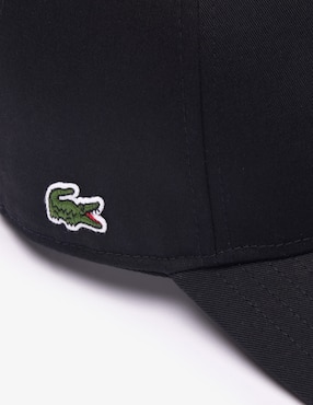 Gorra con visera curva hebilla para béisbol Lacoste Carry Over para adulto