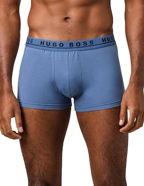 Set Bóxer Trunk Hugo Boss De Algodón Para Hombre 3 Piezas