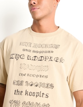 Playera The Kooples cuello redondo para hombre