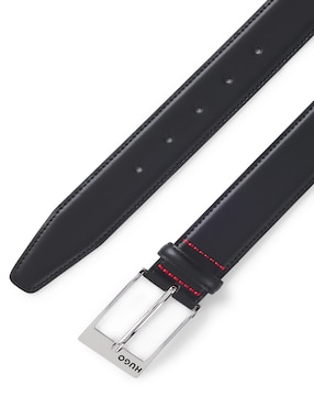 Cinturón Hugo de piel para hombre