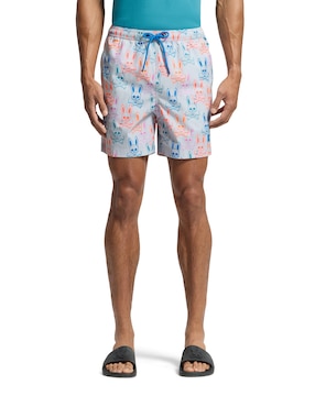 Traje de baño Psycho Bunny bolsa con cierre para hombre
