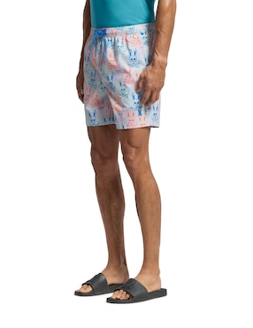Traje de baño Psycho Bunny bolsa con cierre para hombre