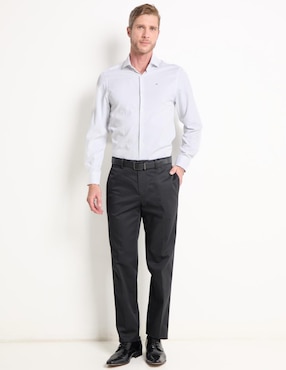 Pantalón business casual de vestir regular Brooks Brothers de algodón para hombre