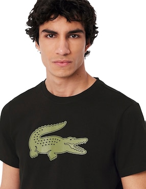 Playera Lacoste Core Performance cuello redondo para hombre